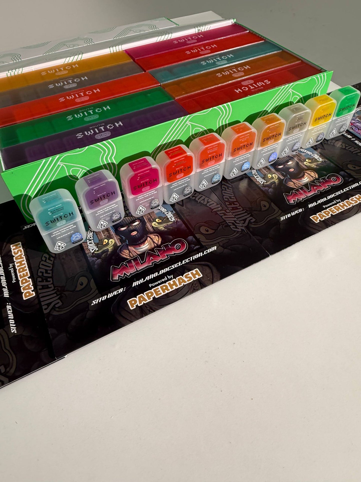 Vape Diamonds 2gr Switch Boutique 2 flavour - BLUE MATCHA - MAUI WOWIE