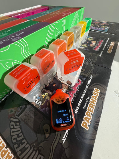 Vape Diamonds 2gr Switch Boutique 2 flavour - RAZZBERRY - CACTUS COOLER